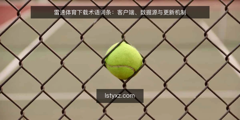 雷速体育下载术语词条:客户端、数据源与更新机制 — 客户端与数据源:先分清两个词条 配图